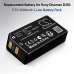Batterie compatibile con Sony Discman D310 CD player D350 CD player CS-SMD350SL