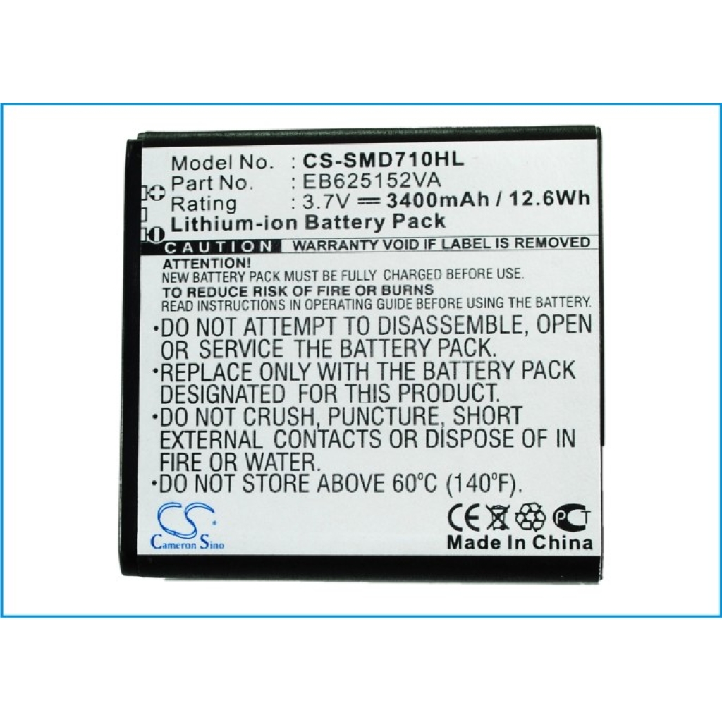 Batteria compatibile con Samsung Sprint CS-SMD710HL