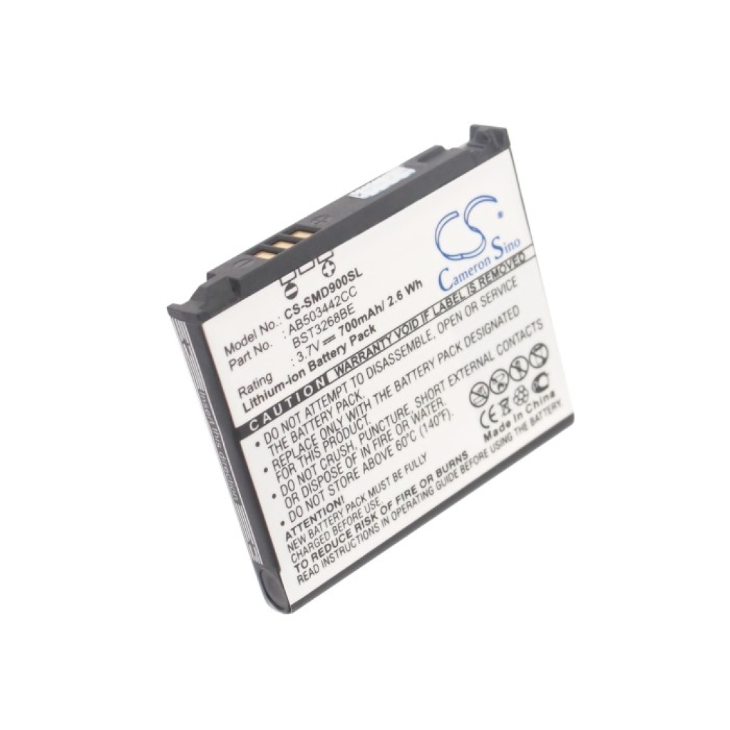 Batteria del telefono cellulare Samsung CS-SMD900SL