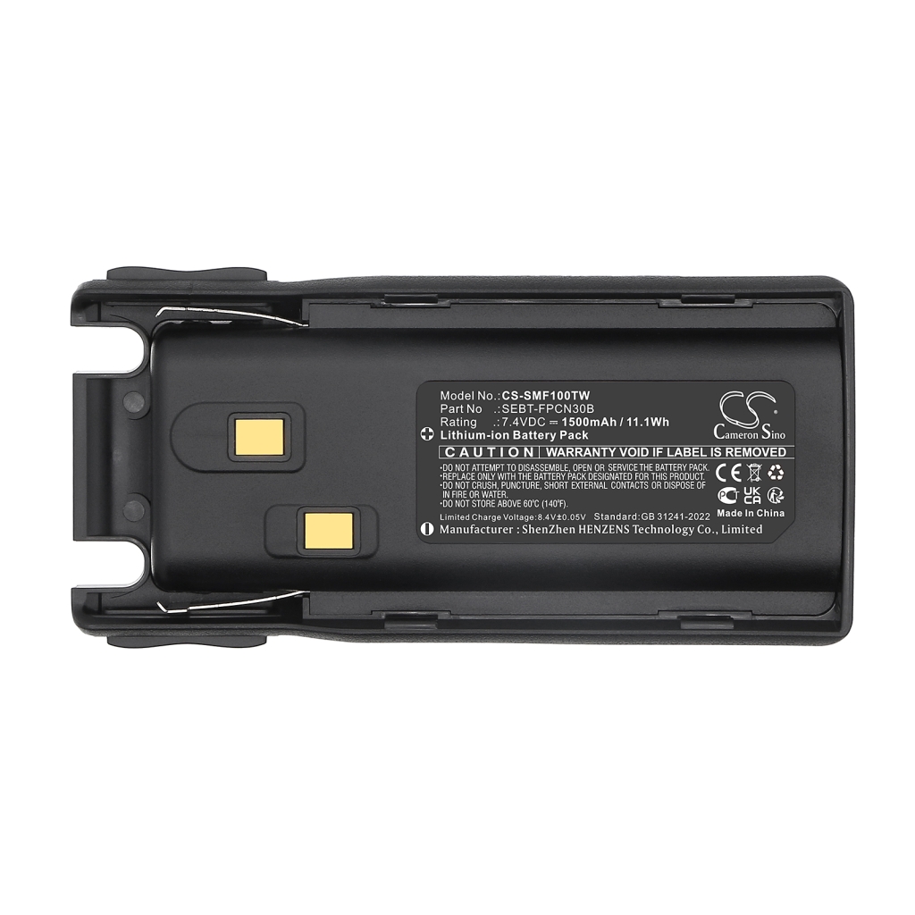 Two-Way Radio Battery Samcom FPCN10A