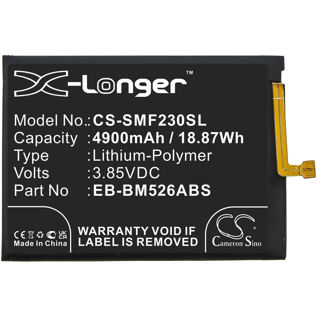 Batteria del telefono cellulare Samsung Galaxy M23 5G (CS-SMF230SL)