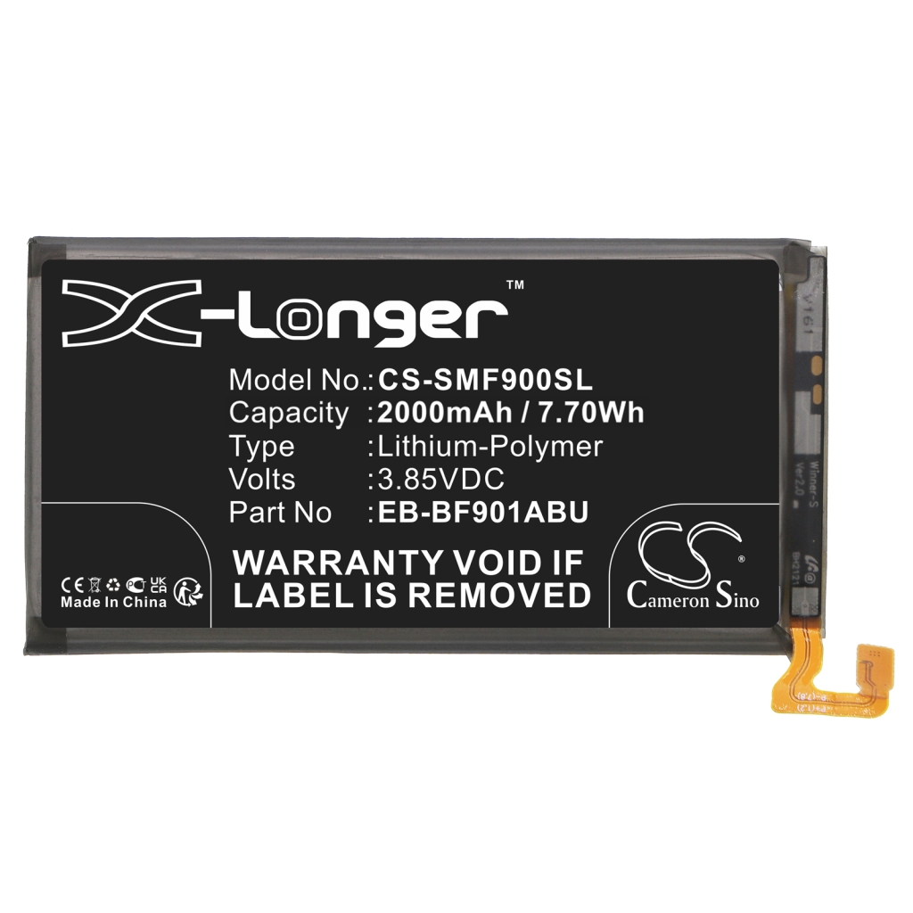 Batteria del telefono cellulare Samsung W20 5G (CS-SMF900SL)
