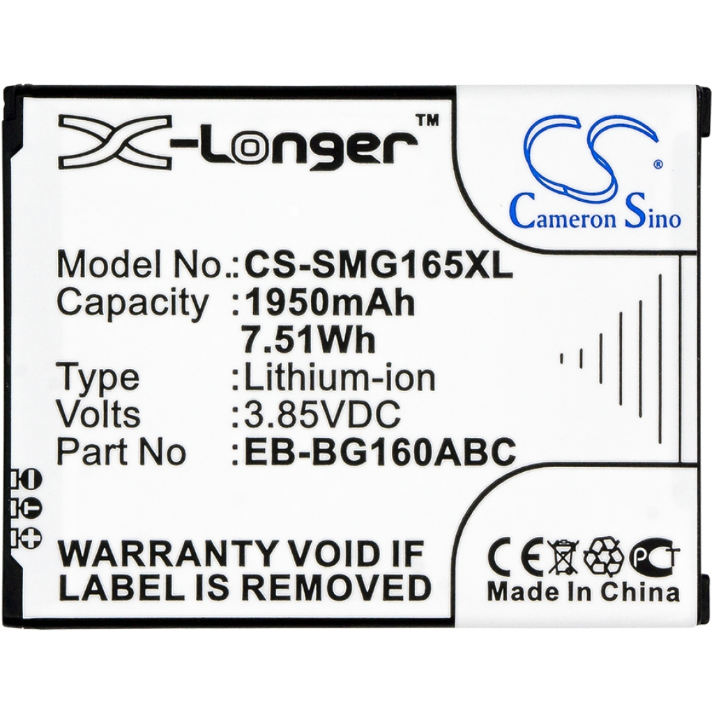 Batteria compatibile con Samsung CS-SMG165XL