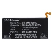 CS-SMG300SL<br />Batterie per   sostituisce la batteria EB-BA300ABE