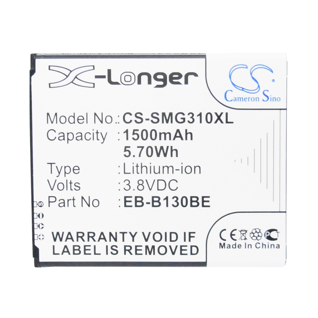 Batterie Sostituisce EB-B130BE