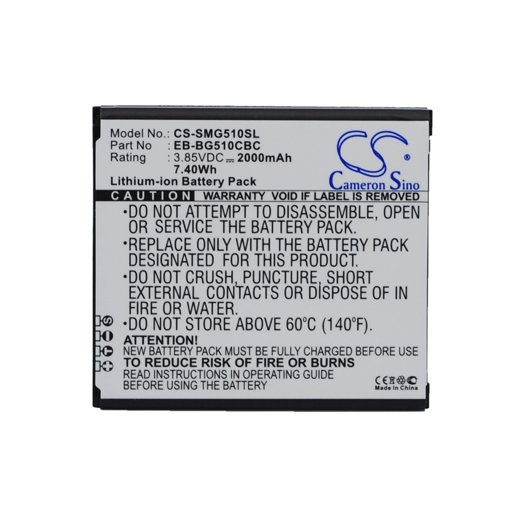 Batterie Batteria del telefono cellulare CS-SMG510SL