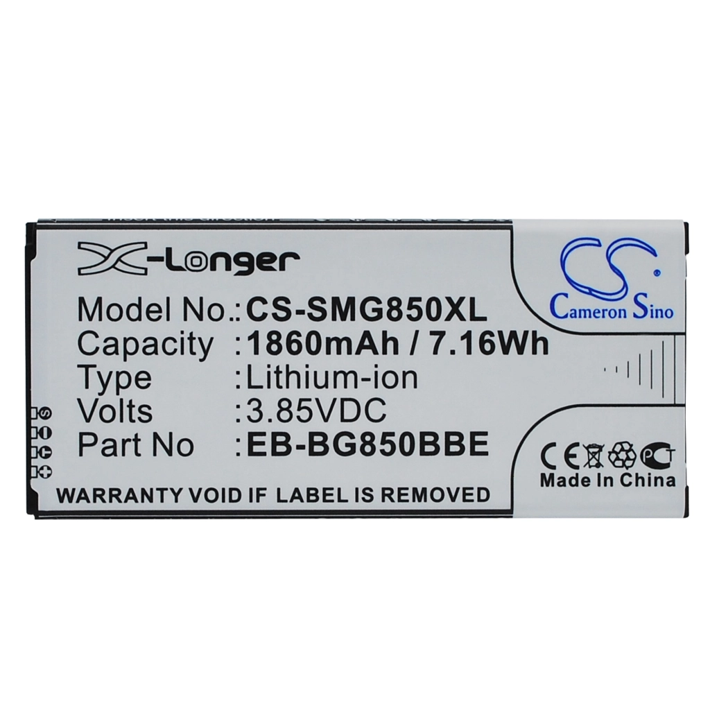 Batterie Batteria del telefono cellulare CS-SMG850XL
