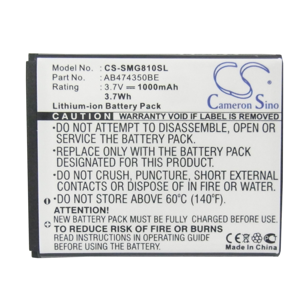 Batterie Sostituisce AB474350BU