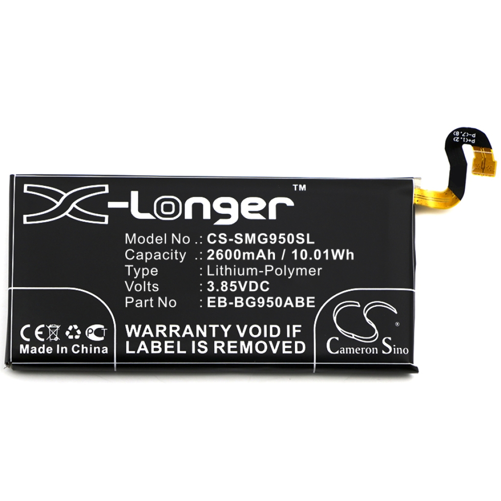 Batteria del telefono cellulare Samsung CS-SMG950SL