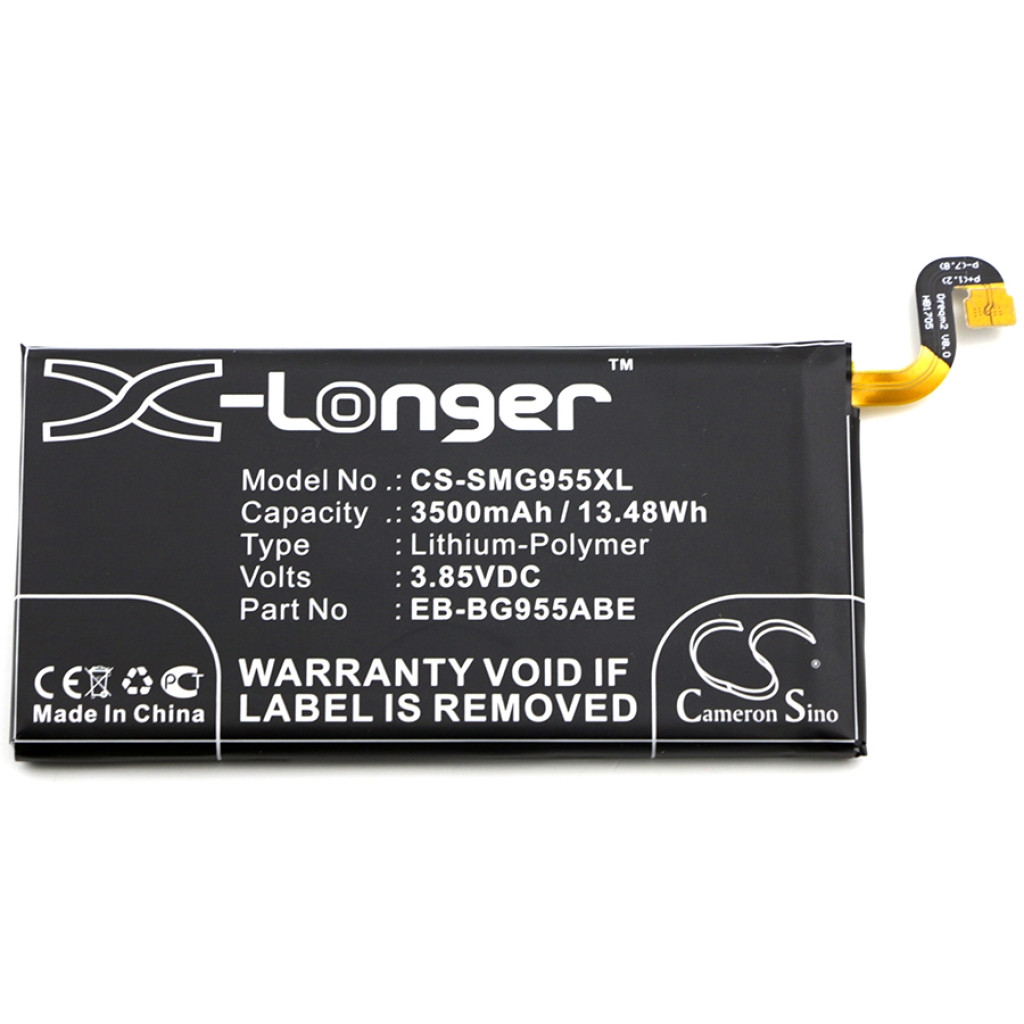 Batteria del telefono cellulare Samsung CS-SMG955XL