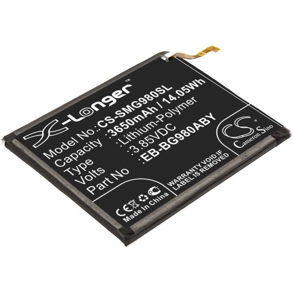 Batteria del telefono cellulare Samsung CS-SMG980SL