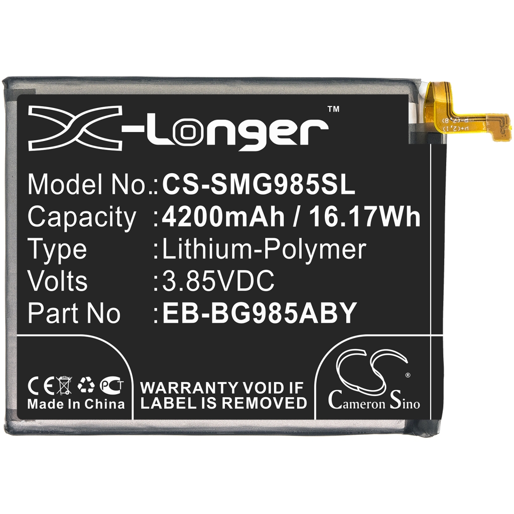 Batteria del telefono cellulare Samsung CS-SMG985SL