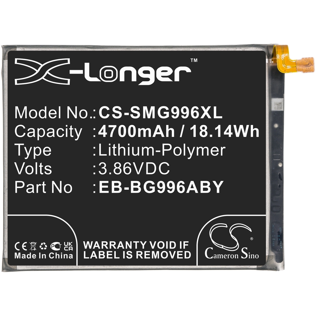 Batteria del telefono cellulare Samsung CS-SMG996XL