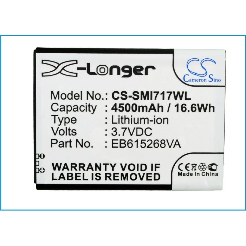 Batteria compatibile con Samsung AT&T CS-SMI717WL