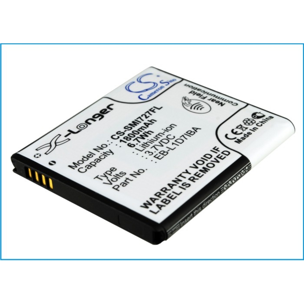 Batterie Batteria del telefono cellulare CS-SMI727FL