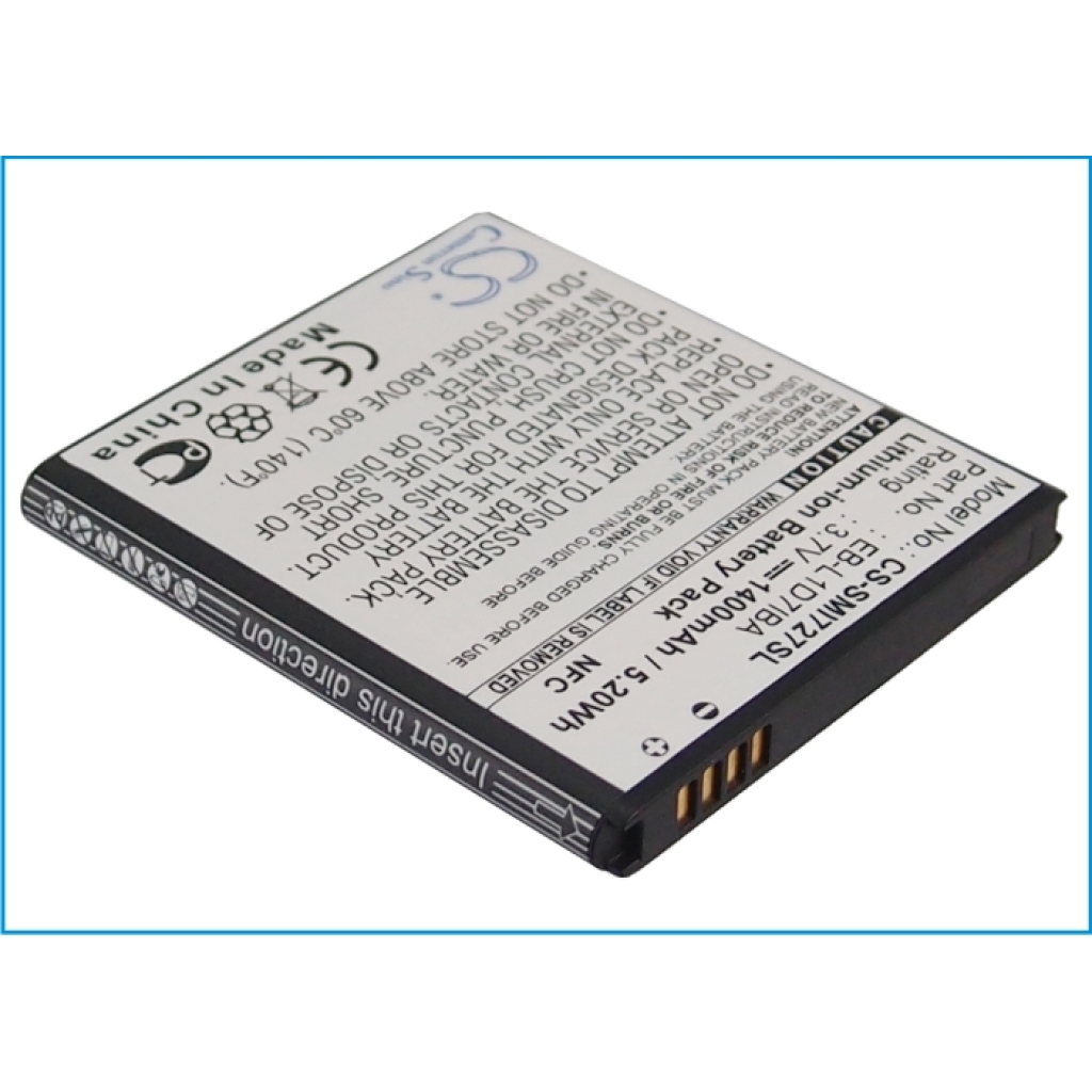 Batterie Batteria del telefono cellulare CS-SMI727SL
