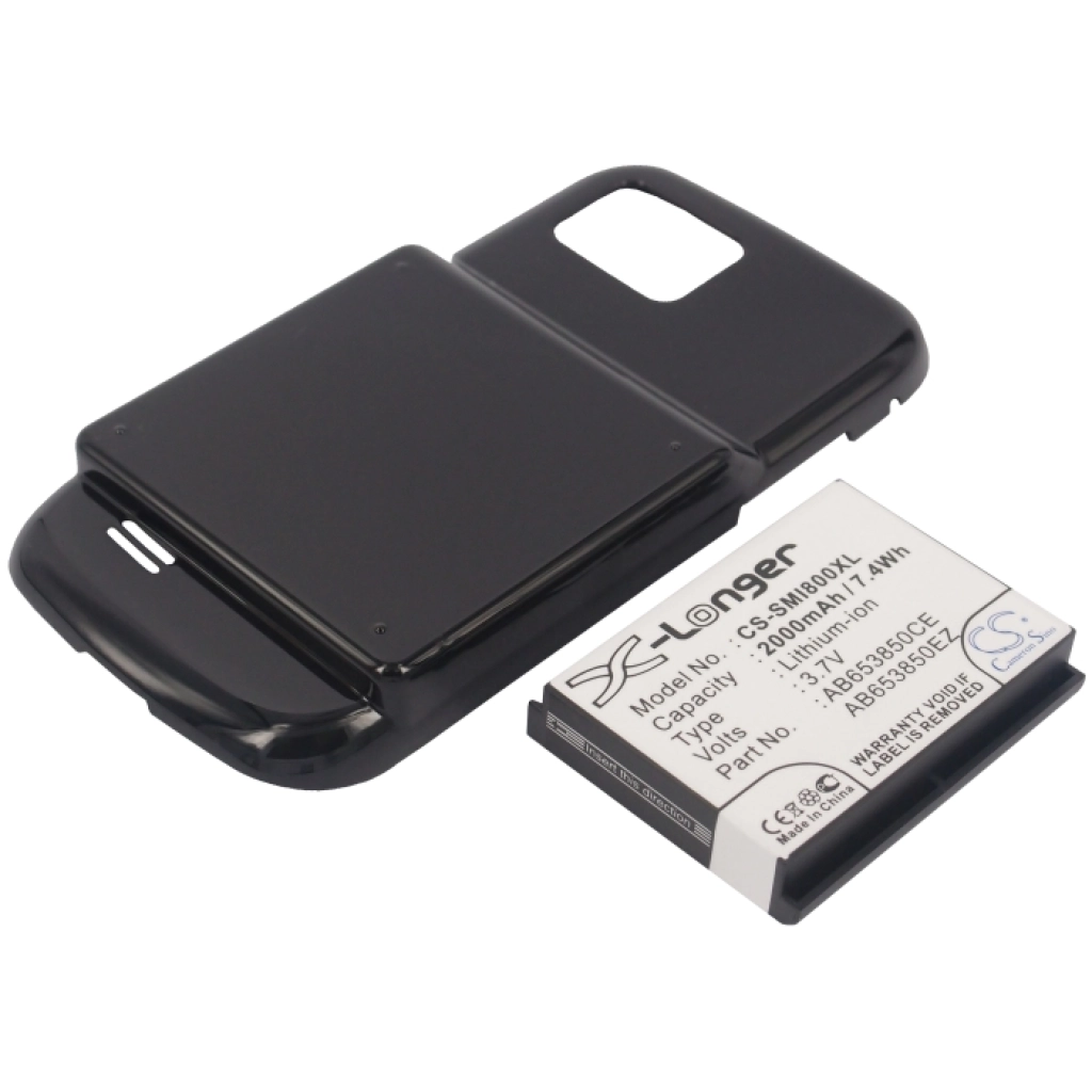 Batterie Batteria del telefono cellulare CS-SMI800XL