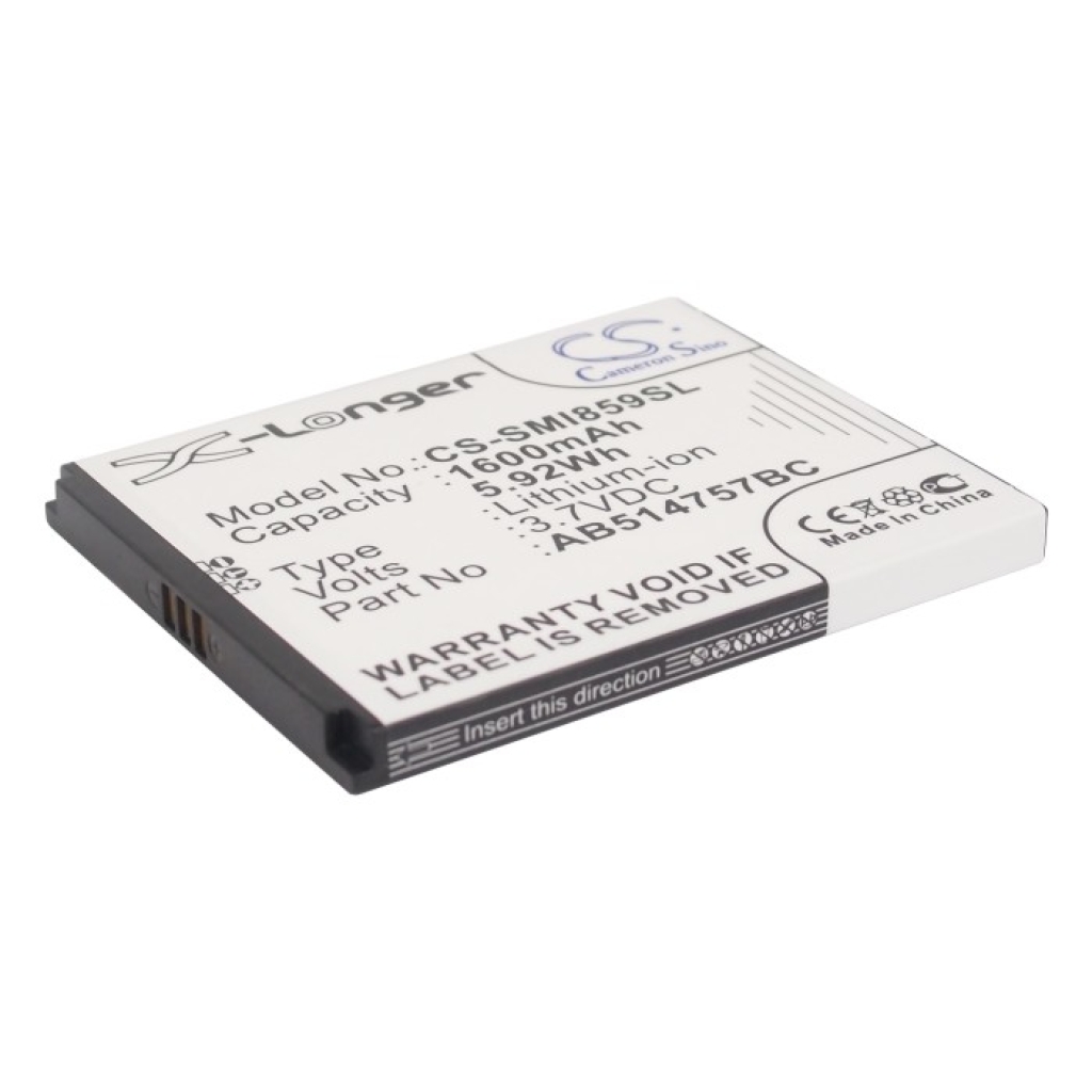 Batteria del telefono cellulare Samsung CS-SMI859SL