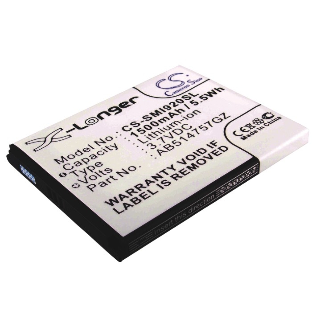 Batteria compatibile con Samsung Verizon CS-SMI920SL