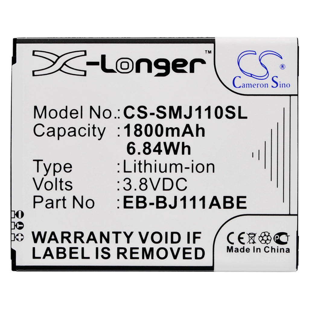 Batterie Batteria del telefono cellulare CS-SMJ110SL