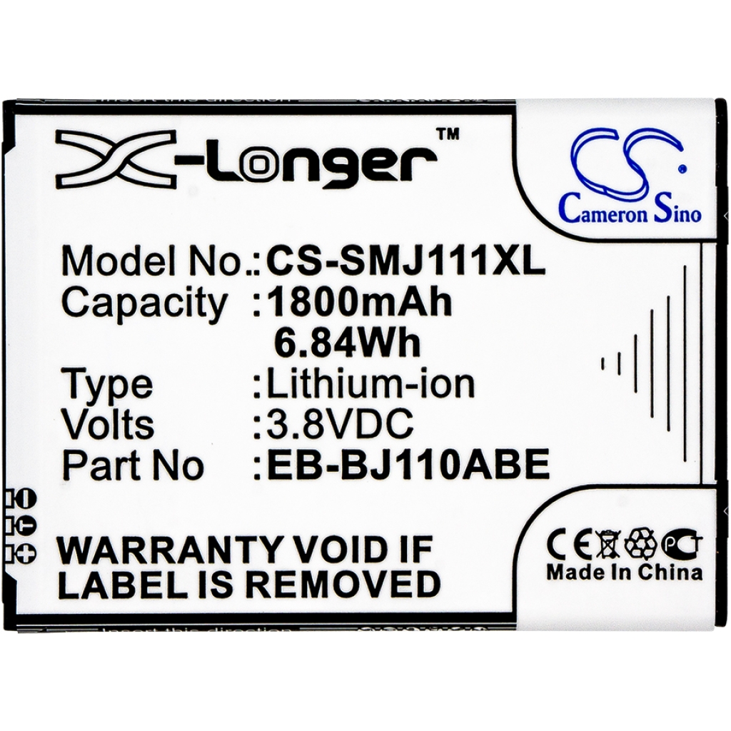Batteria del telefono cellulare Samsung SM-J110H/DS (CS-SMJ111XL)