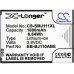 Batterie Batteria del telefono cellulare CS-SMJ111XL