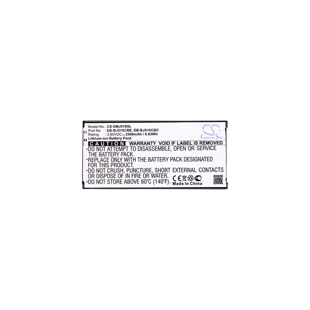 Batteria del telefono cellulare Samsung CS-SMJ510SL