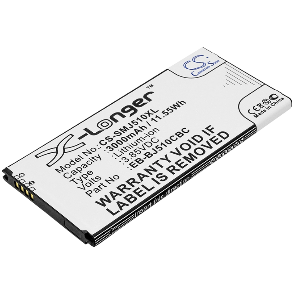 Batterie Batteria del telefono cellulare CS-SMJ510XL