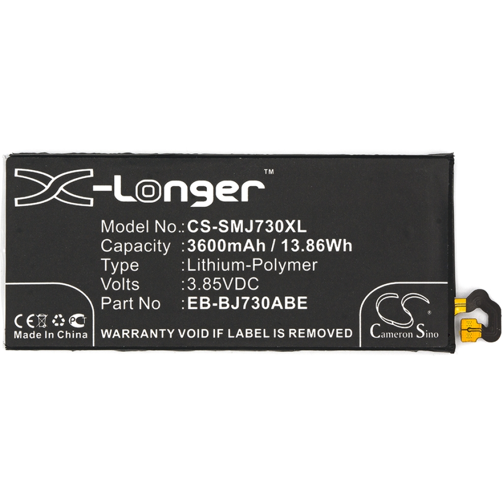 Batteria del telefono cellulare Samsung CS-SMJ730XL
