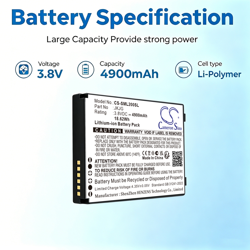 Batteria compatibile con Sunmi CS-SML200SL