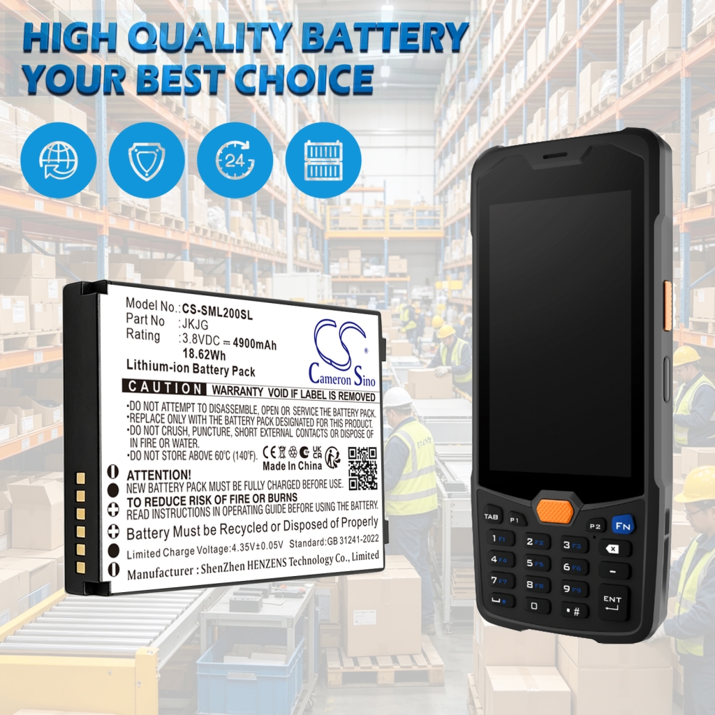 Batteria compatibile con Sunmi CS-SML200SL