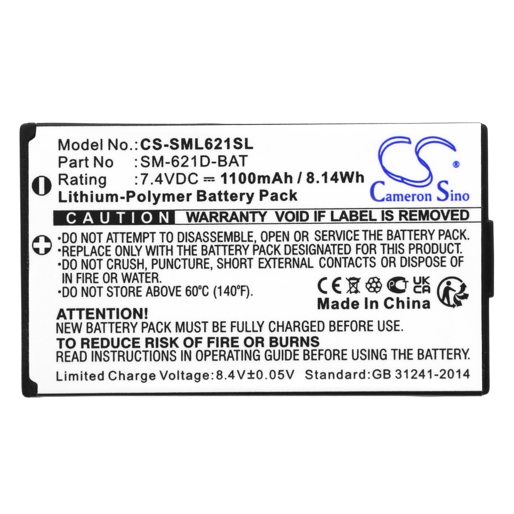 Batteria senza fili dell'auricolare Simolio CS-SML621SL