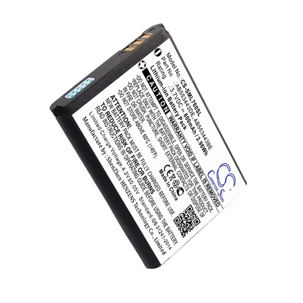 Batterie Batteria del telefono cellulare CS-SML760SL