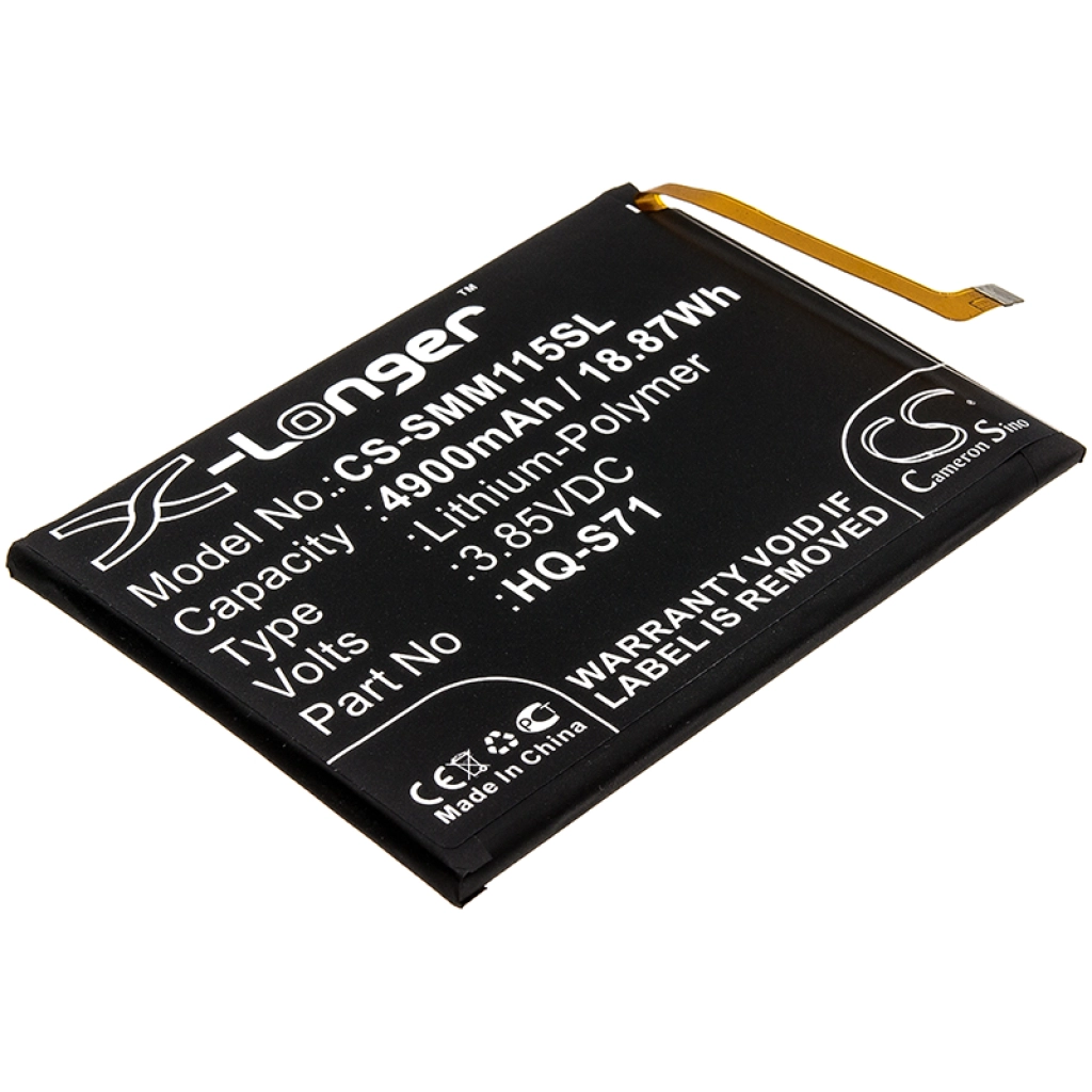 Batterie Batteria del telefono cellulare CS-SMM115SL