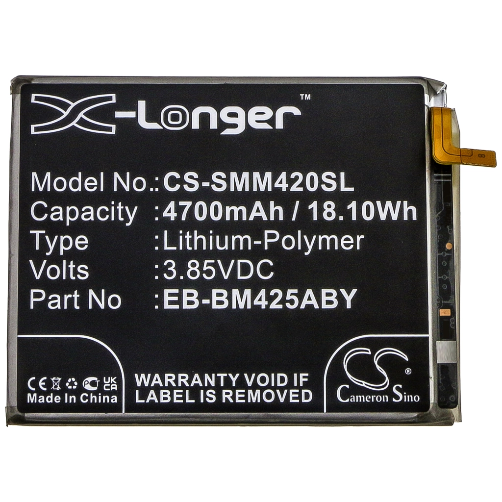 Batterie Batteria del telefono cellulare CS-SMM420SL