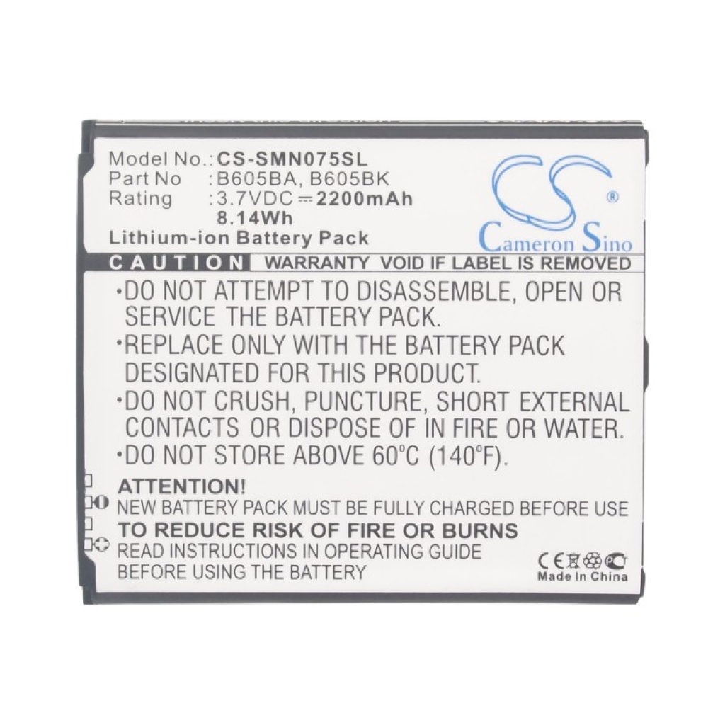 Batterie Sostituisce B605BA