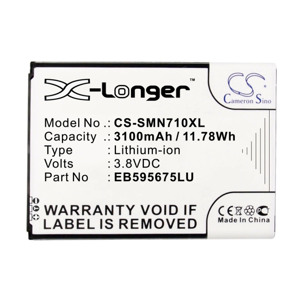 Sostituzione della batteria compatibile per Verizon EB-L1J9LVD,EB595675LU