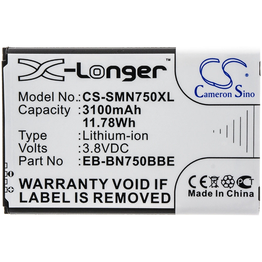 Batterie Batteria del telefono cellulare CS-SMN750XL