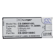 Compatible battery replacement for Samsung EB-BN915BBC,EB-BN915BBE,EB-BN915BBK