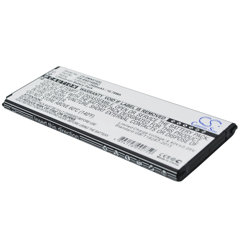 Batterie Batteria del telefono cellulare CS-SMN916SL