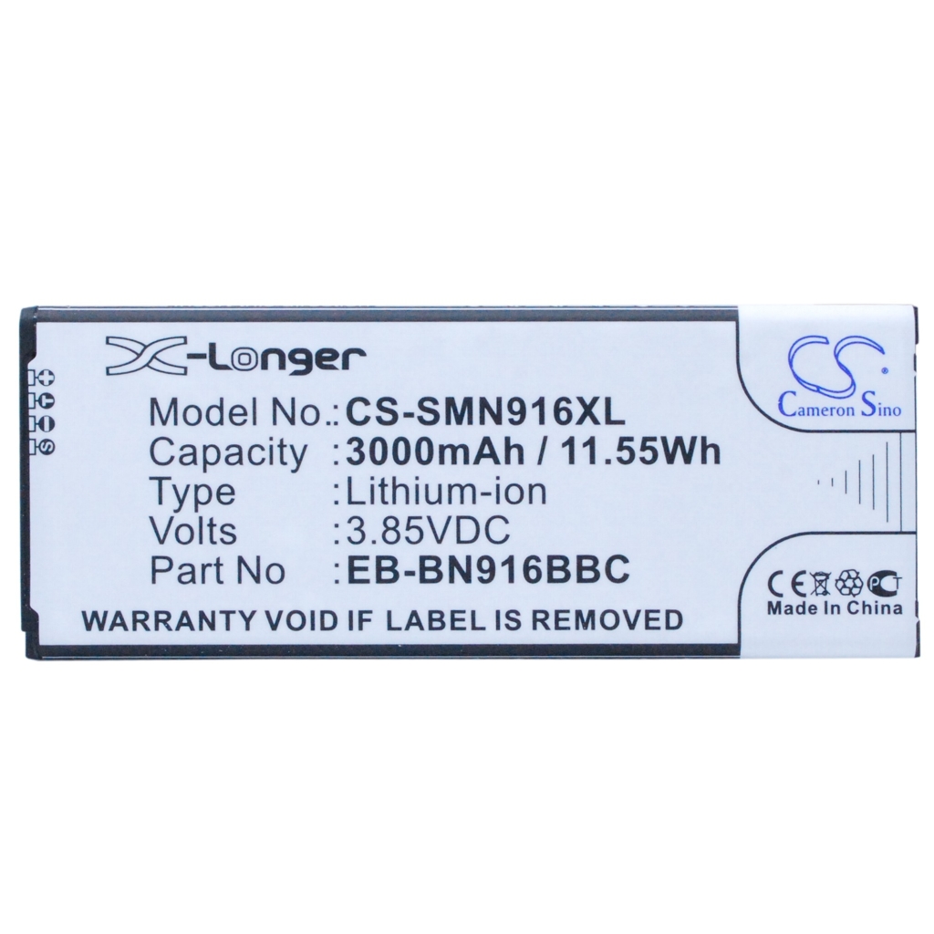 Batterie Sostituisce EB-BN916BBE