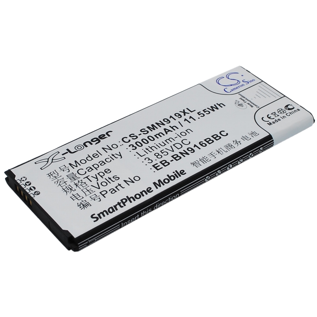 Batterie Batteria del telefono cellulare CS-SMN919XL