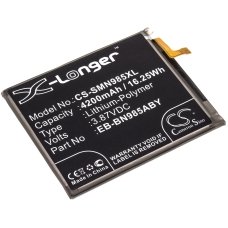 Sostituzione della batteria compatibile per Samsung EB-BN985ABY,GH82-23333A