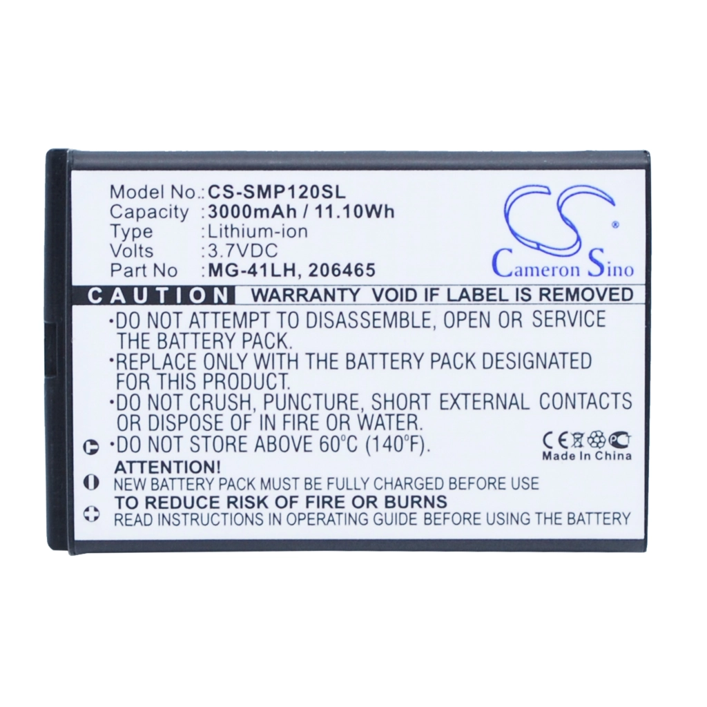 Batteria GPS, navigatore Chc LT30GD (CS-SMP120SL)