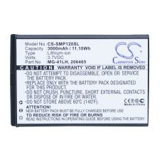 Sostituzione della batteria compatibile per Getac 206465,MG-4LH,TS21878