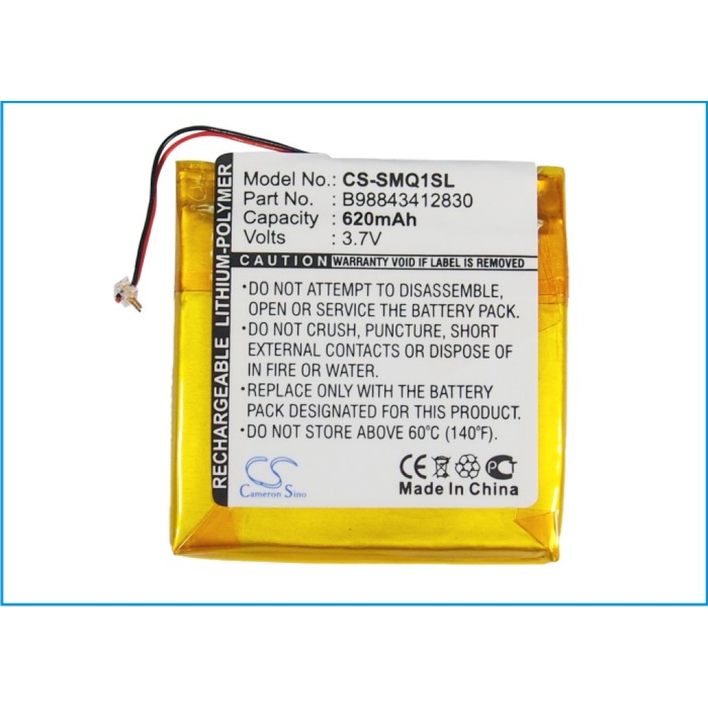 Batteria compatibile con Samsung CS-SMQ1SL