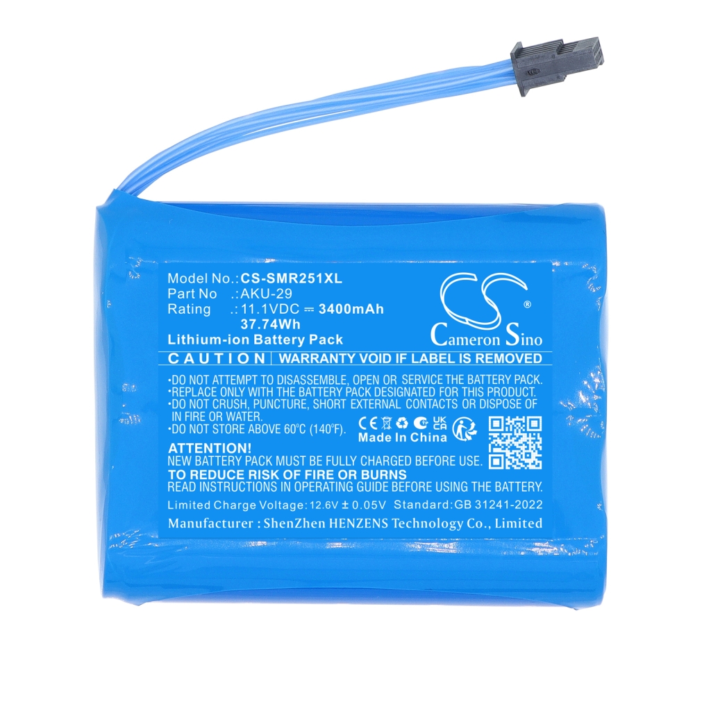 Batteria compatibile con Sonel CS-SMR251XL
