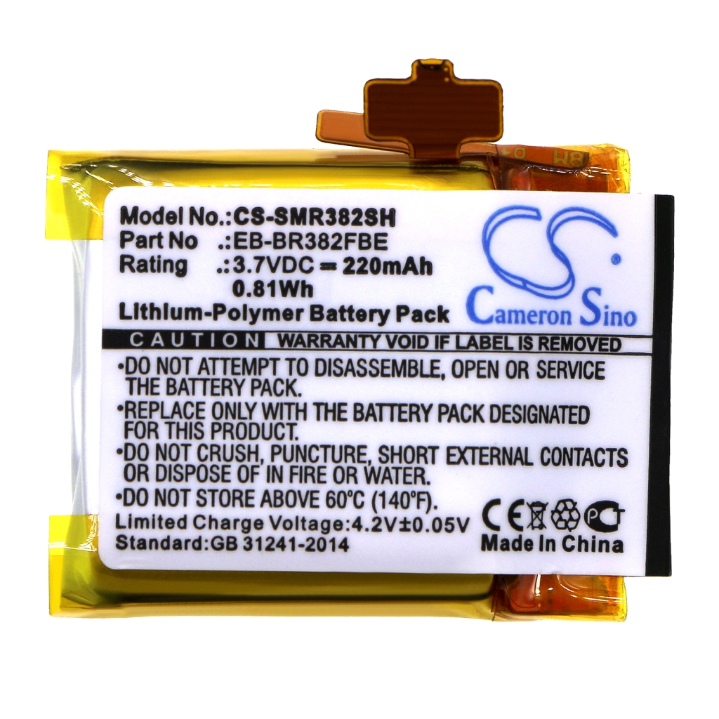 Batterie Batteria dello Smartwatch CS-SMR382SH