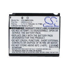 Compatible battery replacement for Samsung AB503442BABSTD,AB503442CA