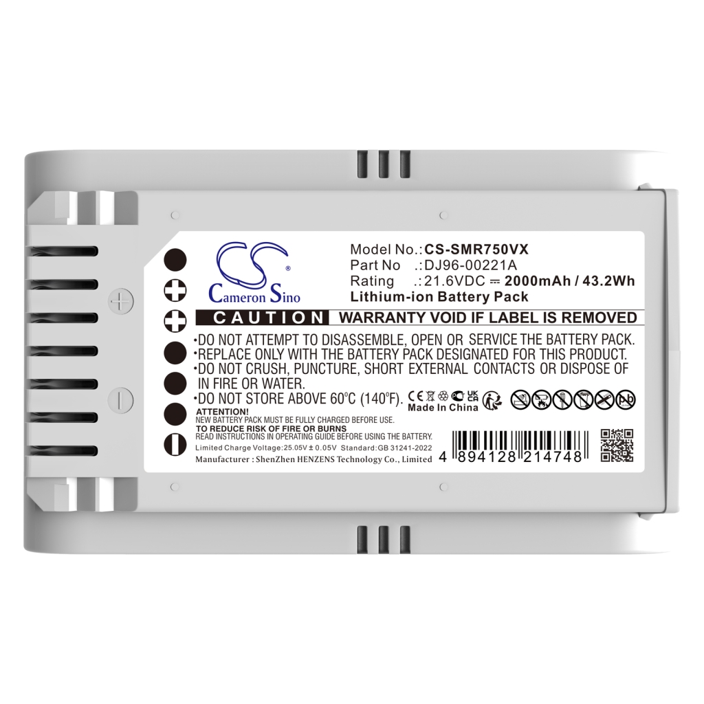 Batteria a vuoto Samsung CS-SMR750VX